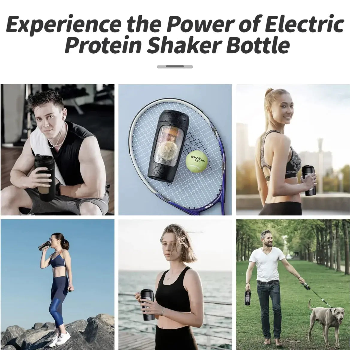 SmartMix Whey Shaker Pro by TZORA